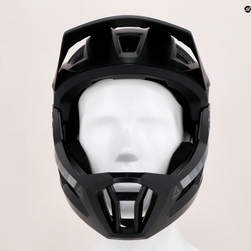 Leatt MTB Enduro 2.0 kerékpáros sisak V23 fekete 1023014801 10