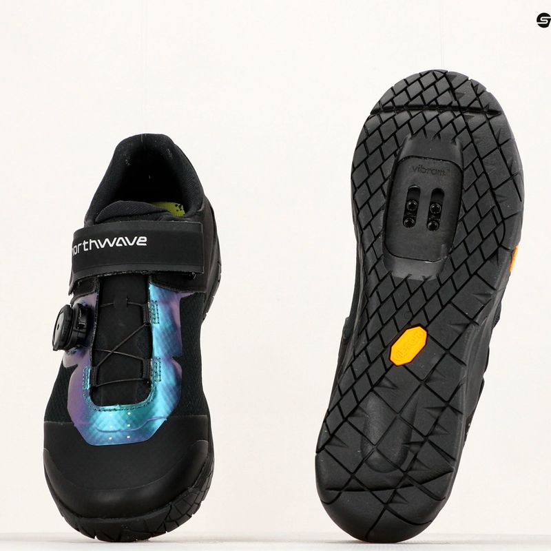 Férfi MTB kerékpáros cipő Northwave Overland Plus fekete 80223030 14