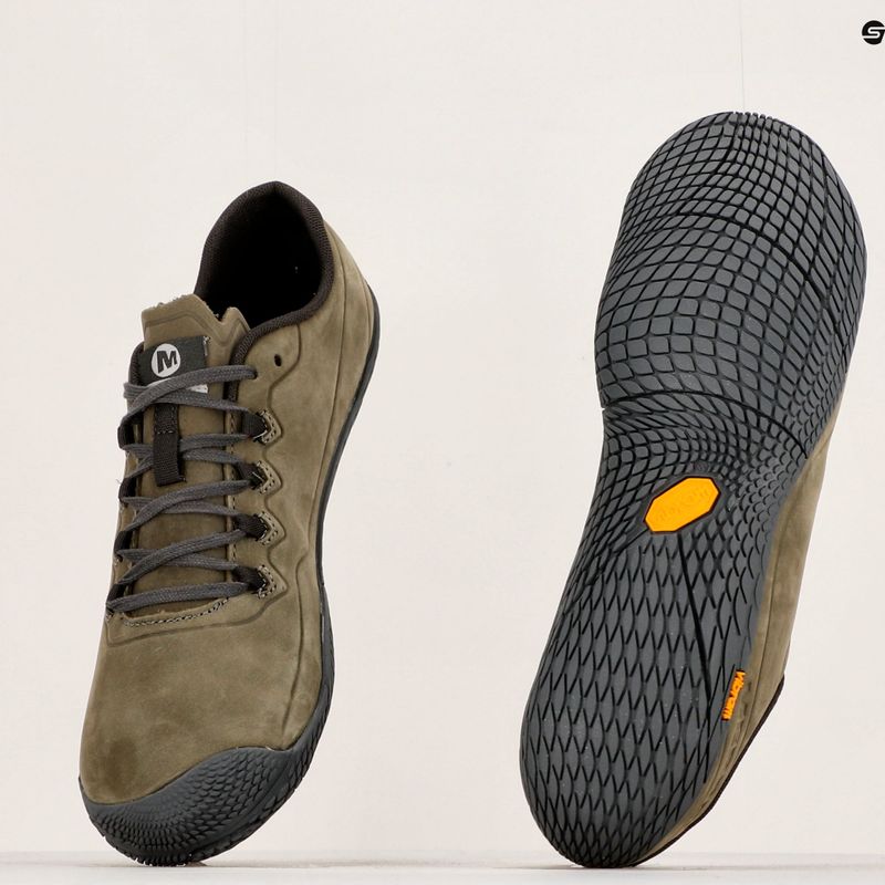 Férfi futócipő Merrell Vapor Glove 3 Luna LTR zöld-szürke J004405 11