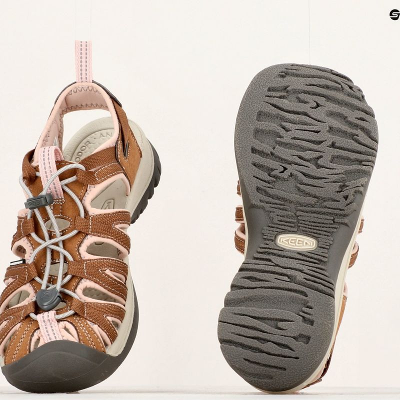 Keen Whisper barna női trekking szandál 1027361 17