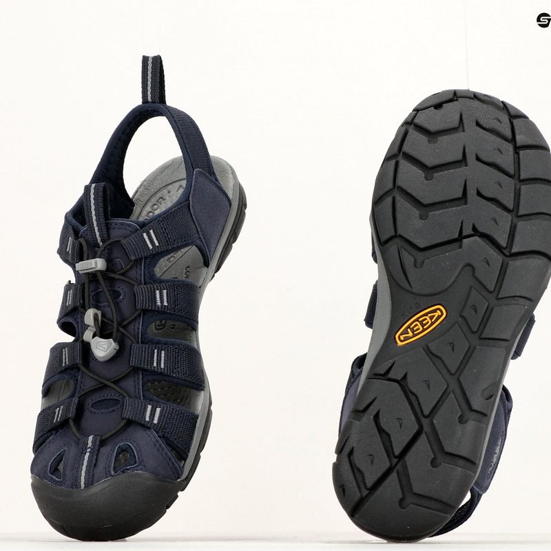 Keen Clearwater CNX férfi trekking szandál kék/fekete 1027407 17
