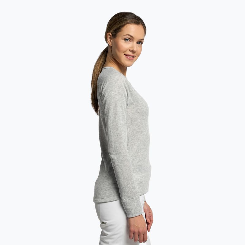 Női termoaktív pulóver CMP 3Y06256 grigio melange 3