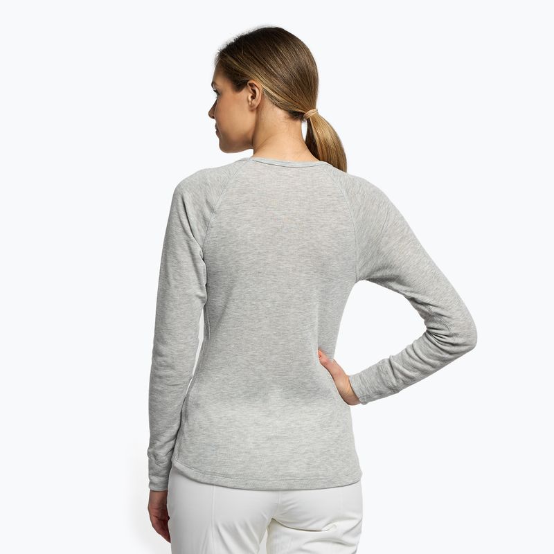 Női termoaktív pulóver CMP 3Y06256 grigio melange 4