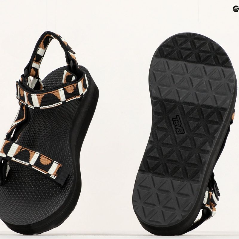 Női túraszandál Teva Midform Universal Bounce Fekete 1090969 10