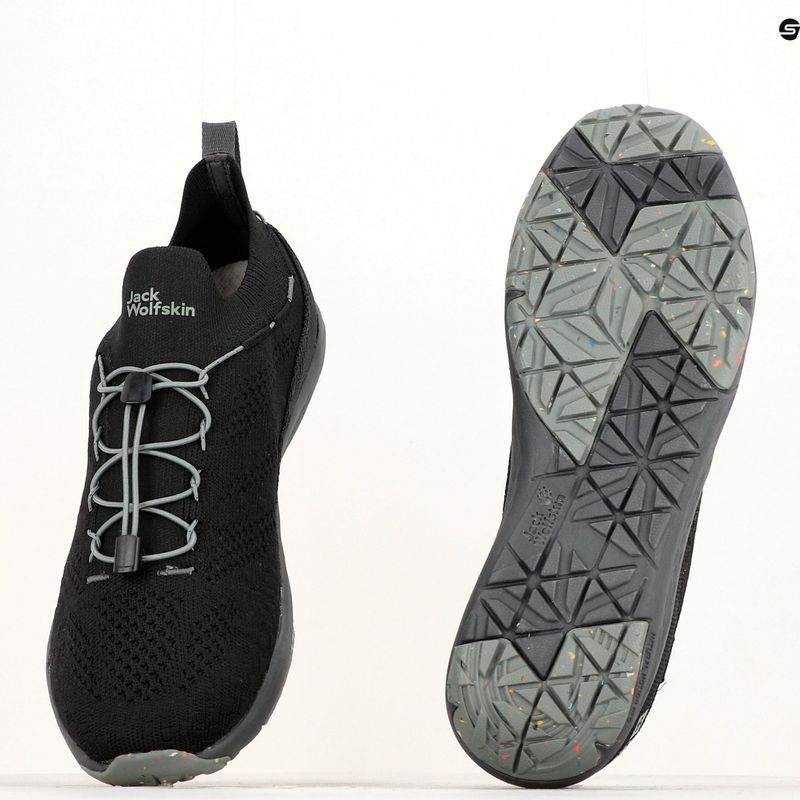 Jack Wolfskin férfi túrabakancs Spirit Knit Low fekete 4056621_6350_065 18