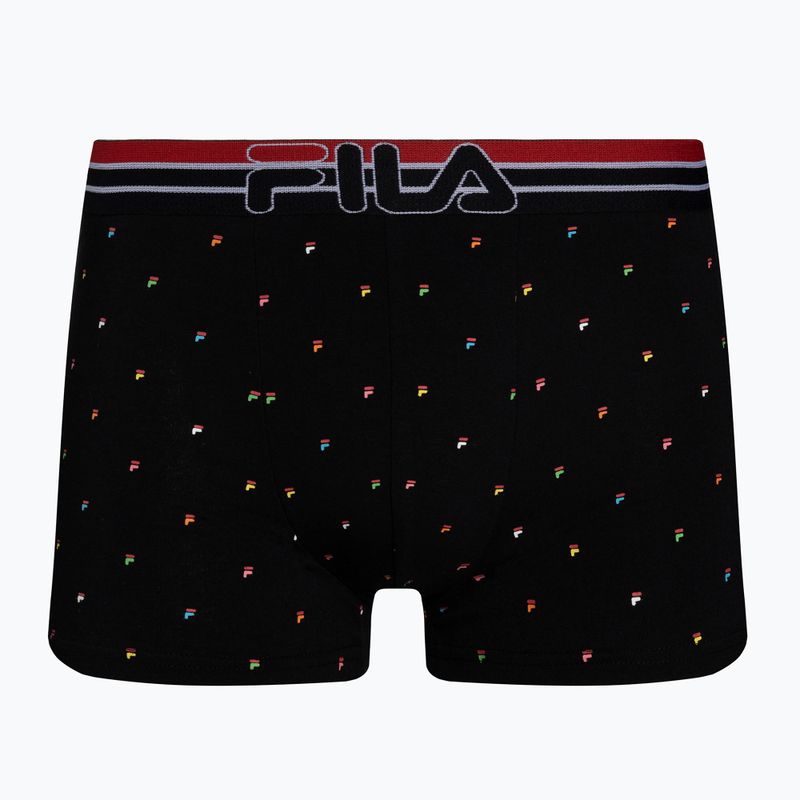 Férfi boxeralsó FILA FU5081 black