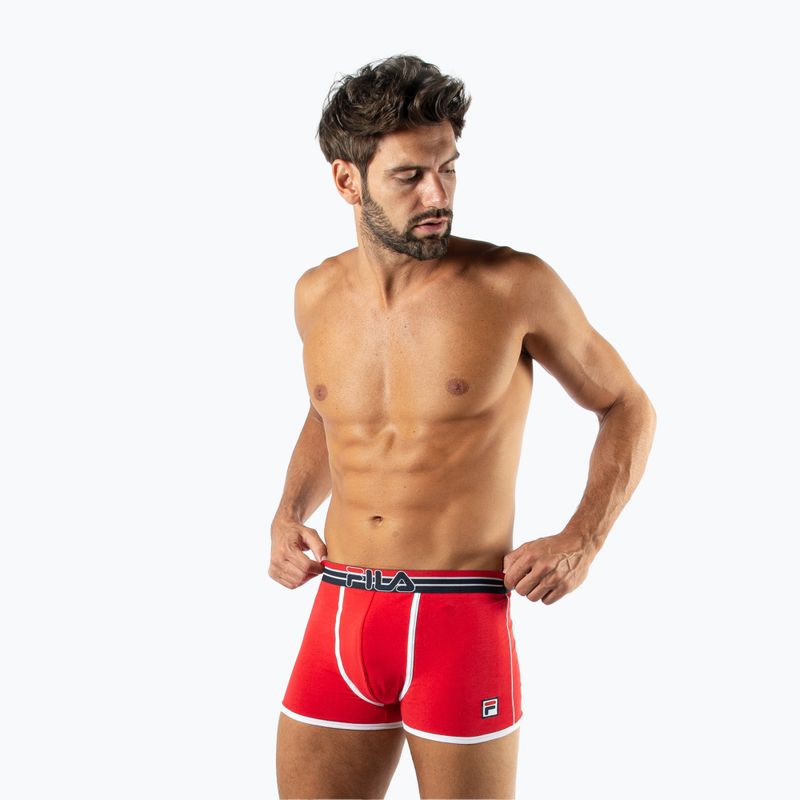 FILA férfi boxeralsó FU5077 piros 4
