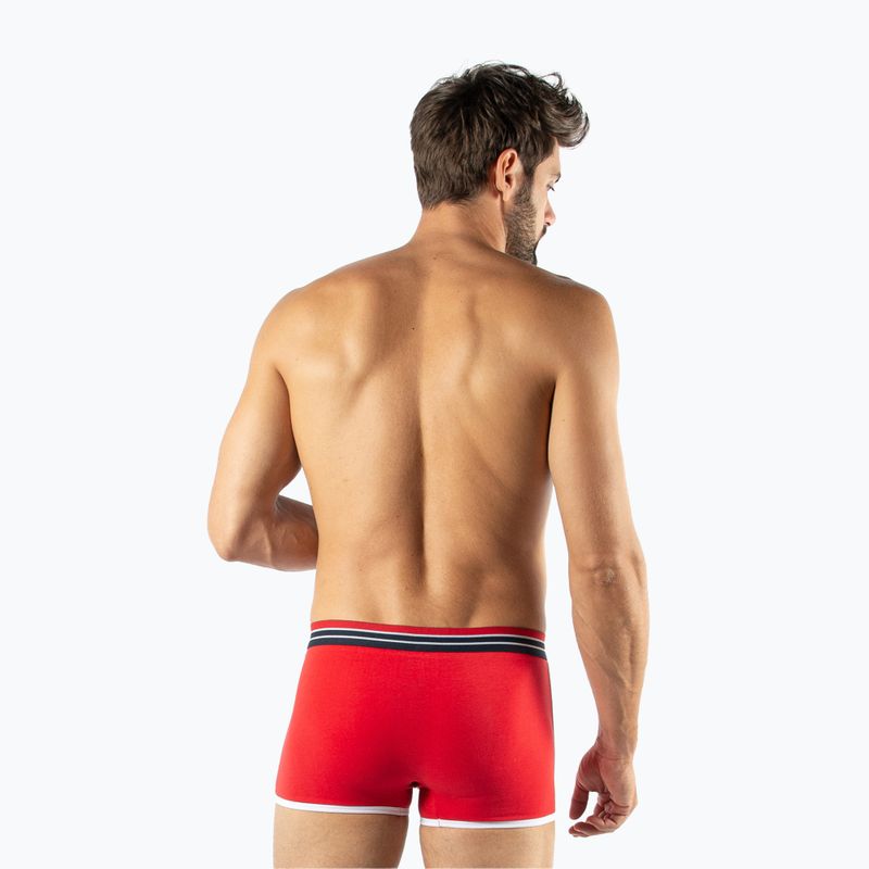 FILA férfi boxeralsó FU5077 piros 5