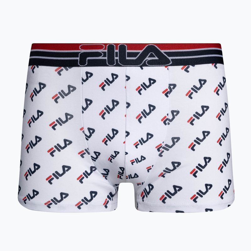 Férfi boxeralsó FILA FU5079 white