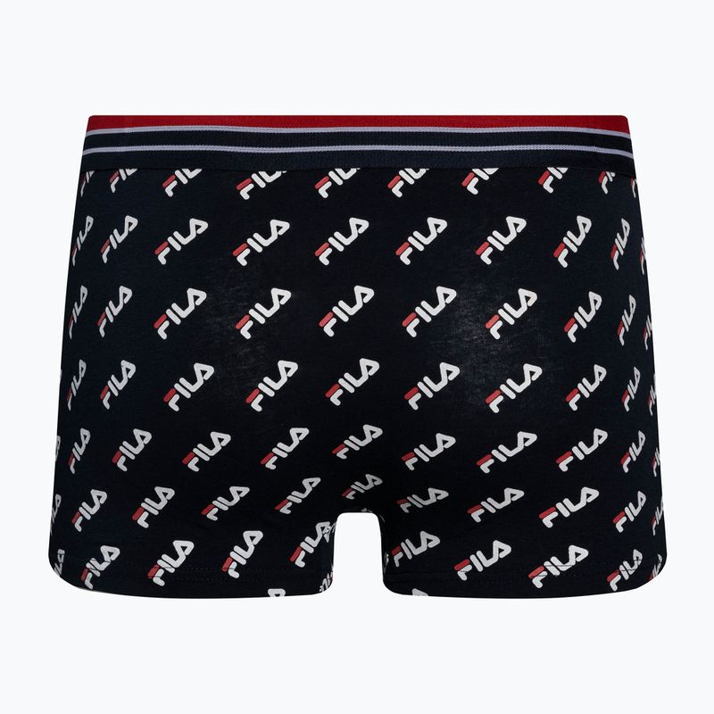 Férfi boxeralsó FILA FU5079 navy 2