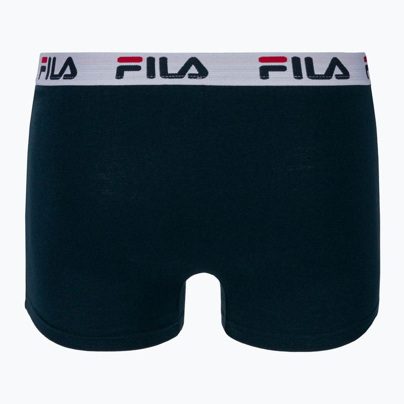 Férfi boxeralsó FILA FU5016 navy 2