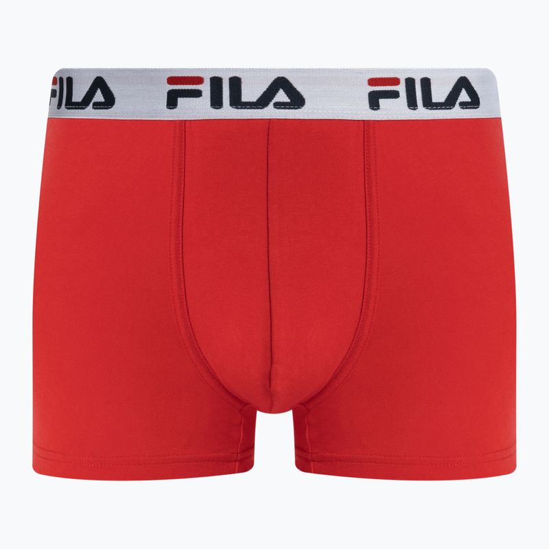 Férfi boxeralsó FILA FU5016/2 red 2