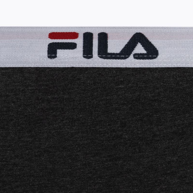 Férfi boxeralsó FILA FU5016/2 anthracite melange 4