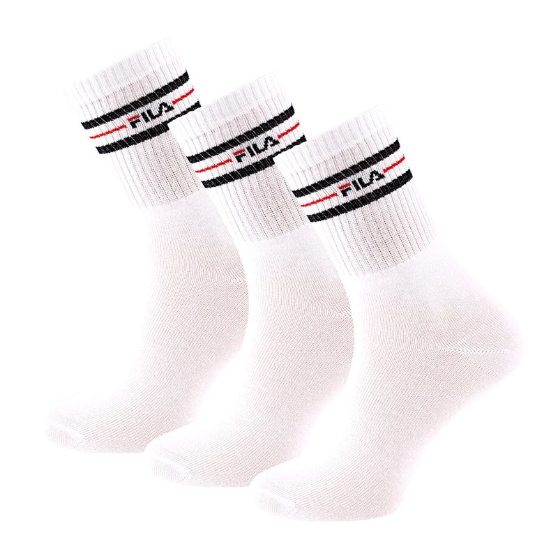 Tenisz zokni FILA F9092 white 4