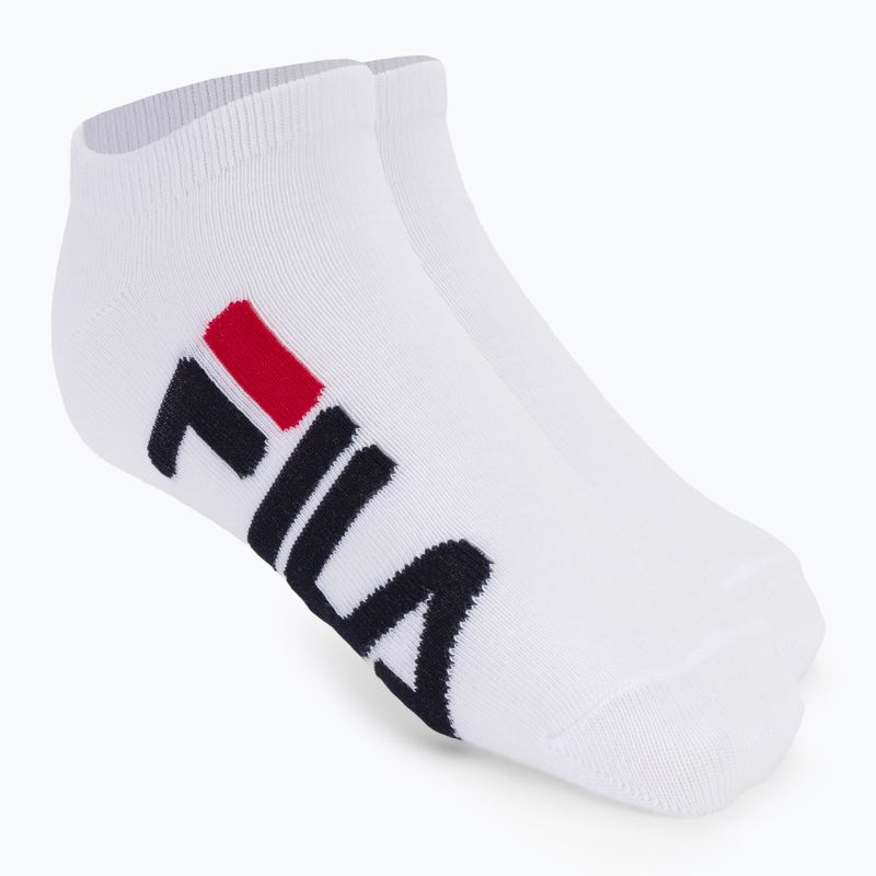 Zokni Fila Unisex Invisible 2 Pack white