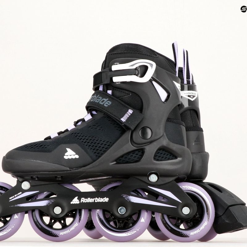 Rollerblade Macroblade 84 női görkorcsolya fekete és lila 07370900 19