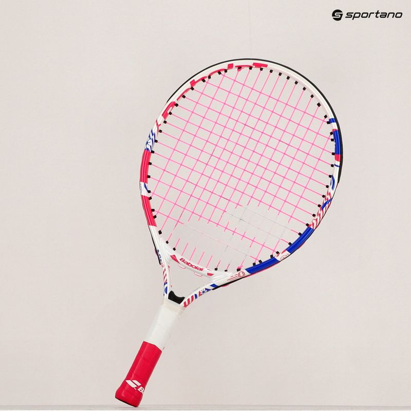 Babolat B Fly 17 gyermek teniszütő fehér és rózsaszín 140483 8