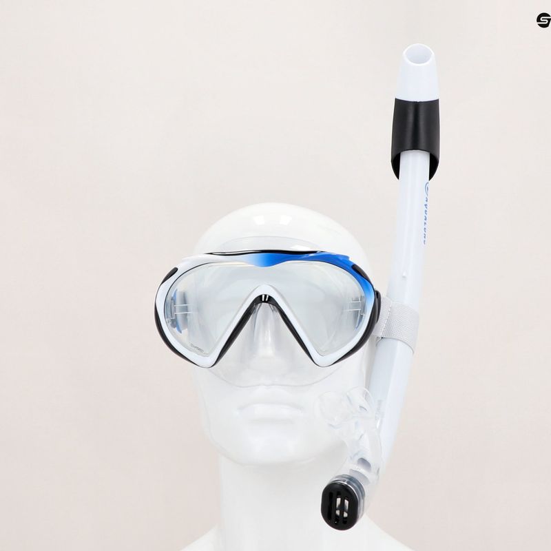 Aqualung Compass Snorkelling Set fekete és fehér SR4110109XL 17