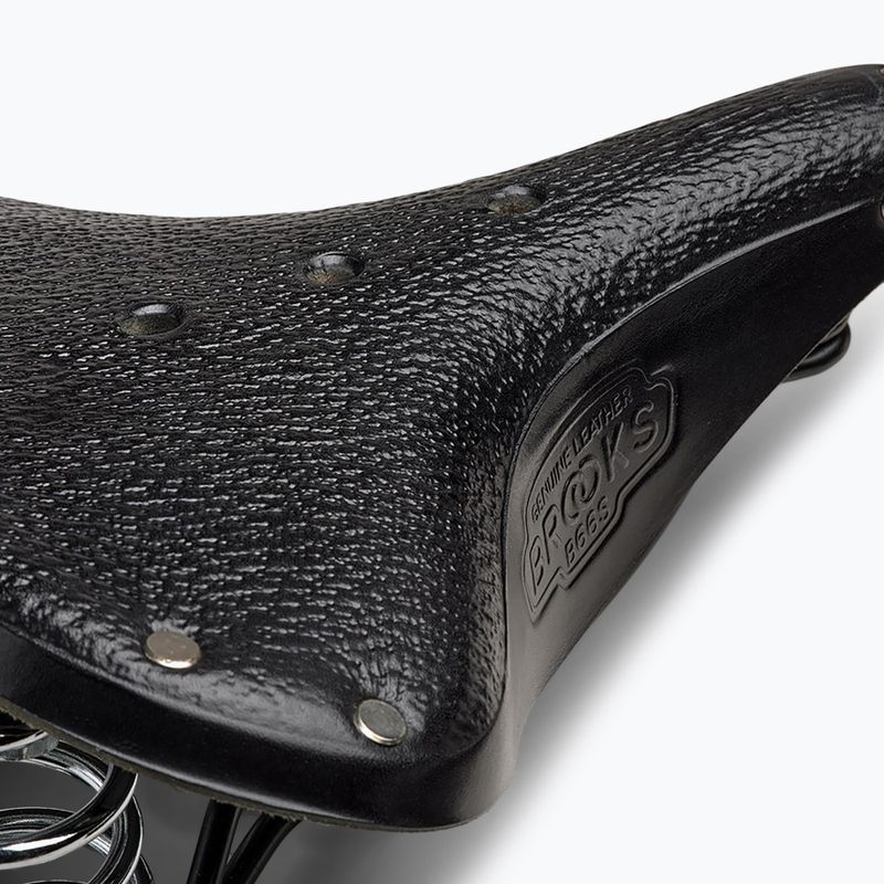 Kerékpár nyereg Brooks England B66 Short black 6