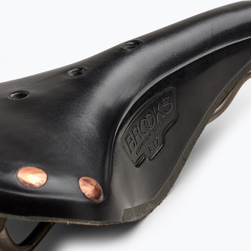Kerékpár nyereg Brooks England B17 Special Titanium black 6