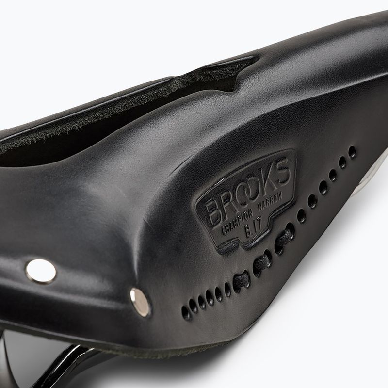 Kerékpár nyereg Brooks England B17 Narrow Carved black 6