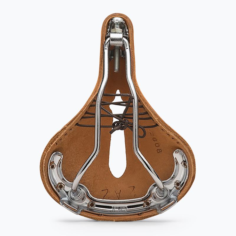Kerékpár nyereg Brooks England B17 Carved Short honey 2