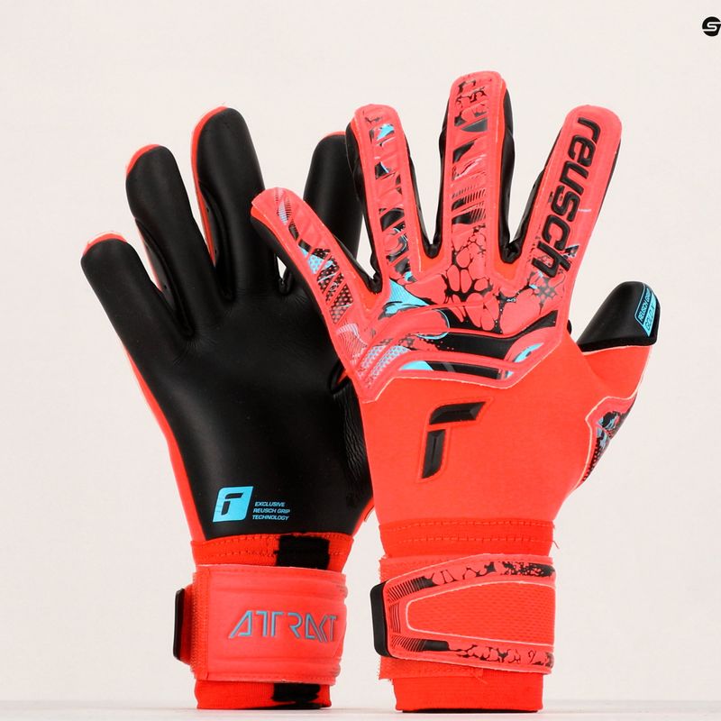 Reusch Attrakt Gold X kapuskesztyű piros 5370945-3333 9