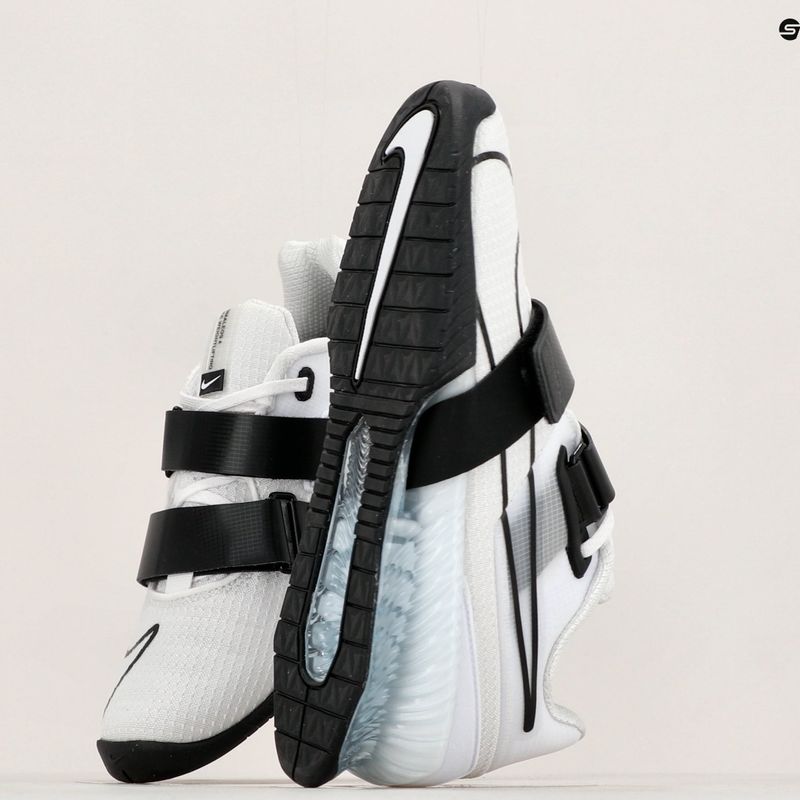 Nike Romaleos 4 fehér/fekete súlyemelő cipő 12