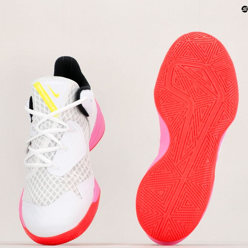 Nike Zoom Hyperspeed Court SE fehér/fekete/élénk bíbor röplabdacipő 12
