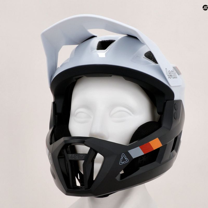 Leatt MTB Enduro 2.0 gyermek kerékpáros sisak V23 Jr fehér 13