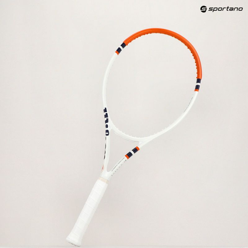 Wilson Clash 100 V2 Roland Garros teniszütő 2023 fehér WR127811 WR127811 15
