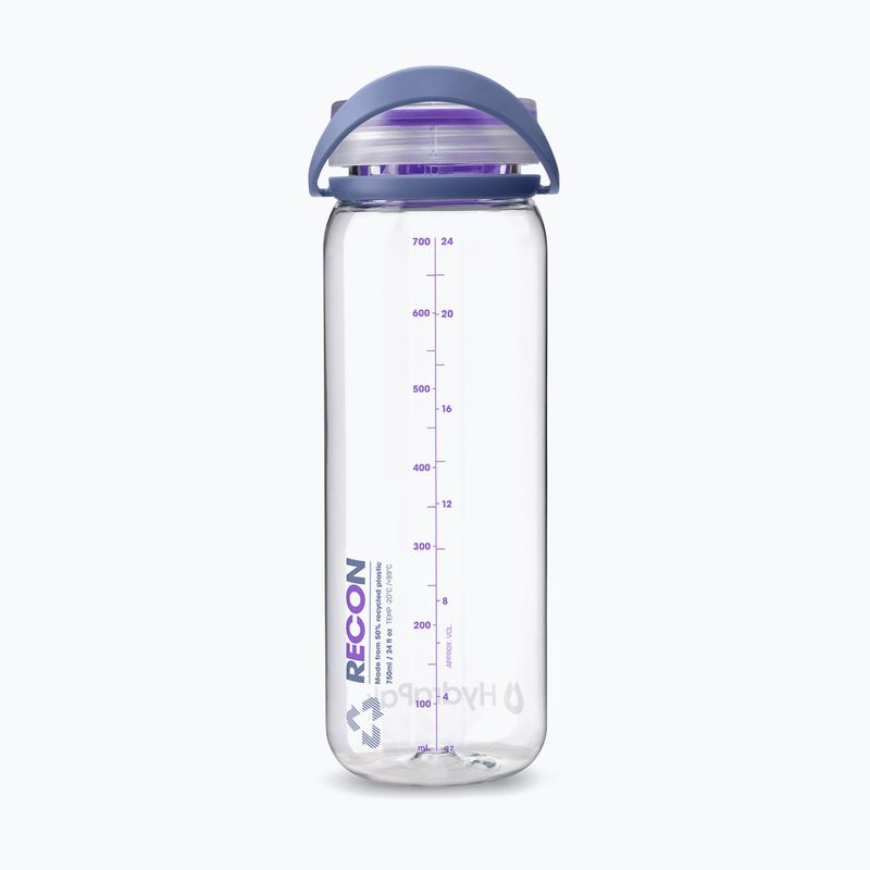 HydraPak Recon 750 ml átlátszó/iris lila utazó palack 2