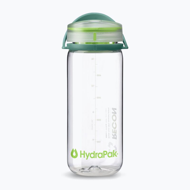 HydraPak Recon 500 ml átlátszó/örökzöld lime utazó palack