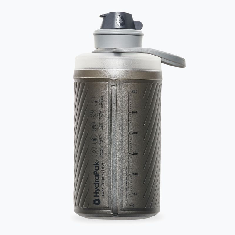 HydraPak Flux 750 ml-es utazó palack mamutszürke 2
