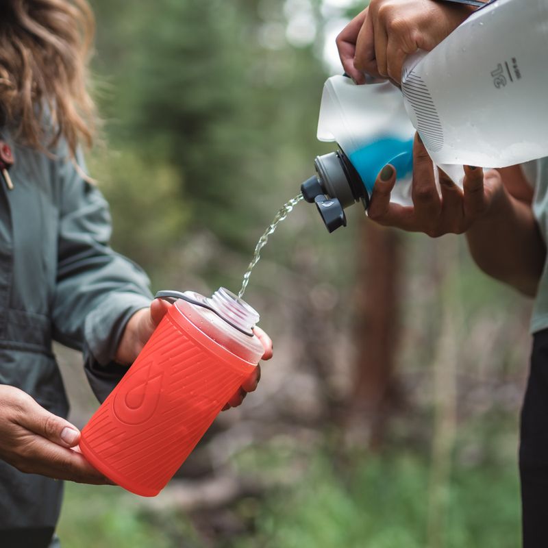 HydraPak Flux 750 ml vörösfa utazó palack 4