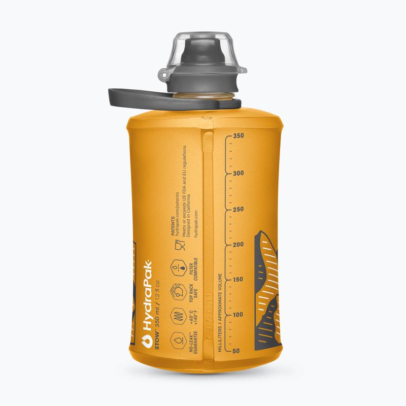 Turista palack HydraPak Stow 350 ml golden yellow 2