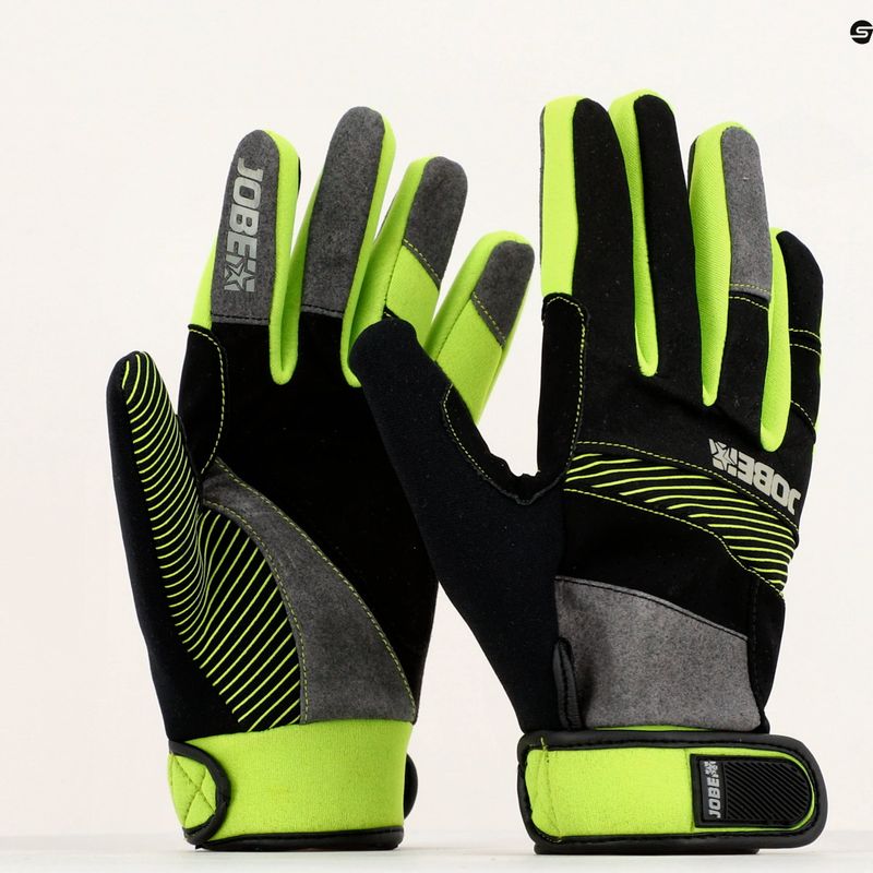 JOBE Suction férfi wakeboarding kesztyű fekete és zöld 340021001 8