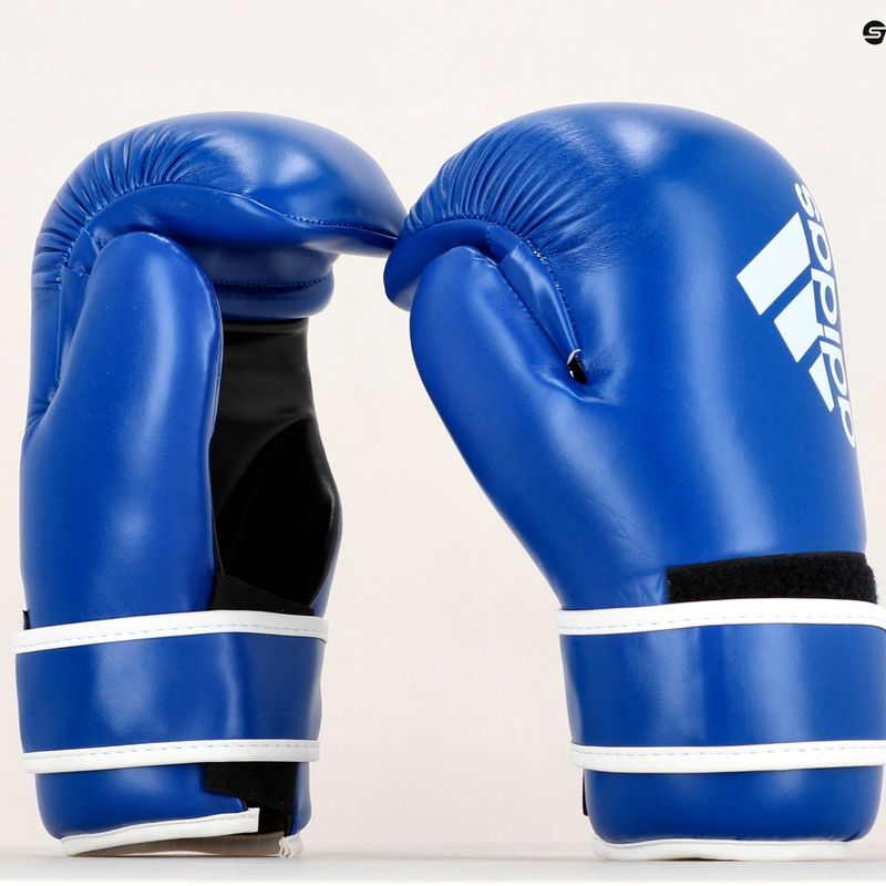 adidas Point Fight bokszkesztyűk Adikbpf100 kék-fehér ADIKBPF100 9