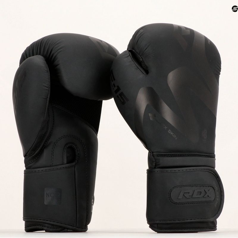 RDX T15 bokszkesztyűk fekete BGR-F15MB-10OZ 17