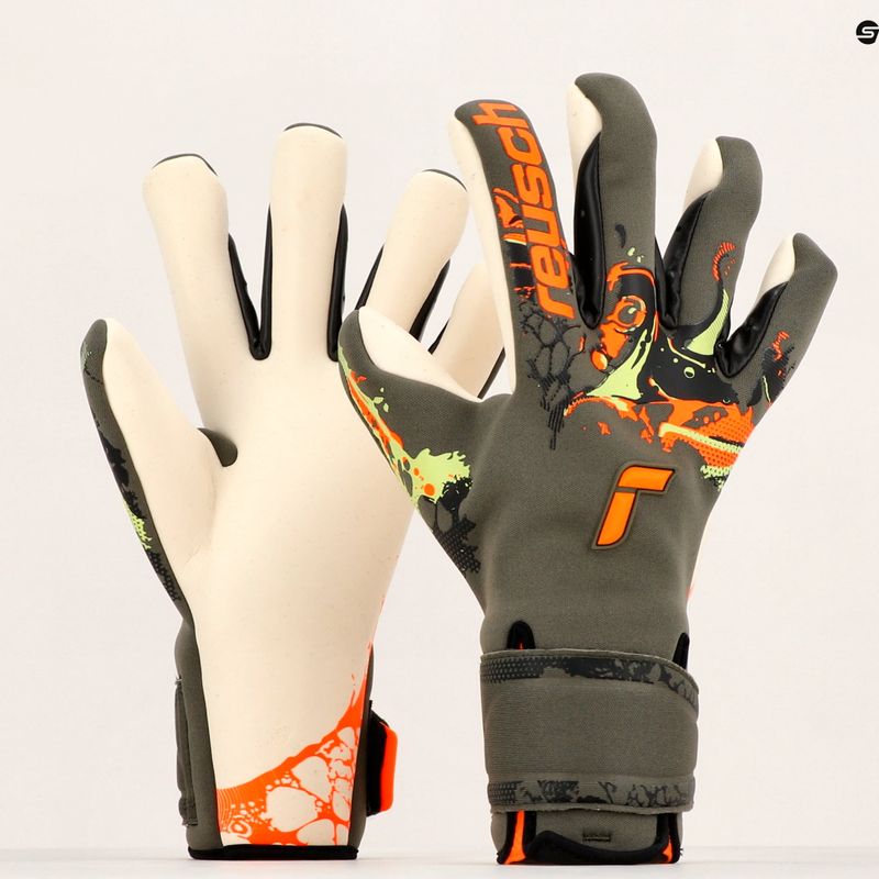 Reusch Pure Contact Gold X Adaptive Flex kapuskesztyű zöld 5370015-5556 13