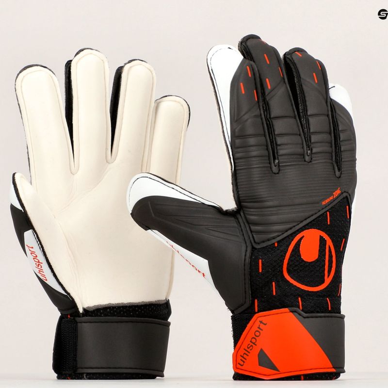 Uhlsport Speed Contact Starter Soft kapuskesztyű fekete-fehér 101126901 9