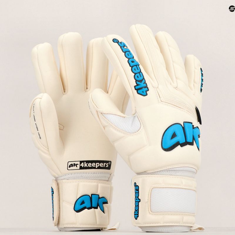 4Keepers Champ Aqua V Nc kapuskesztyű fehér/kék 11
