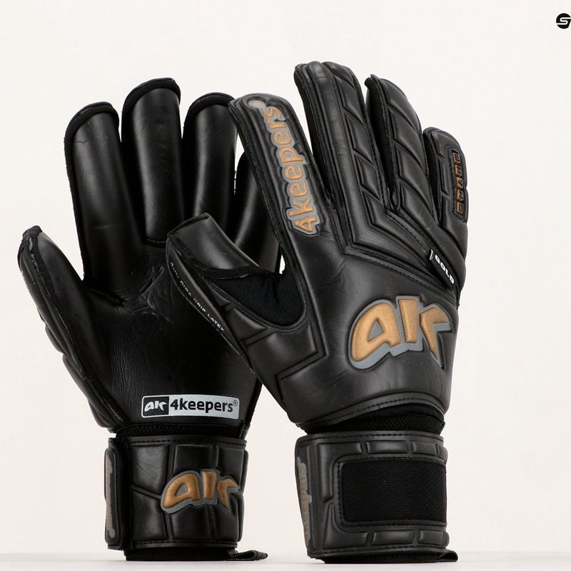 4Keepers Champ Gold Black V Rf kapus kesztyű fekete 12