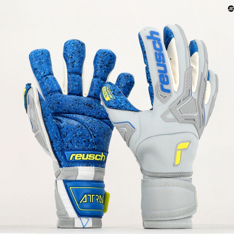 Reusch Attrakt Freegel Fusion Ortho-Tec kapus kesztyű szürke 5270990 9