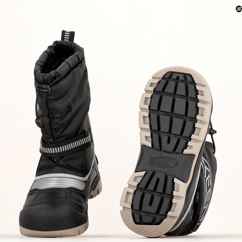 KEEN Snow Troll junior hócsizma fekete 1026753 16