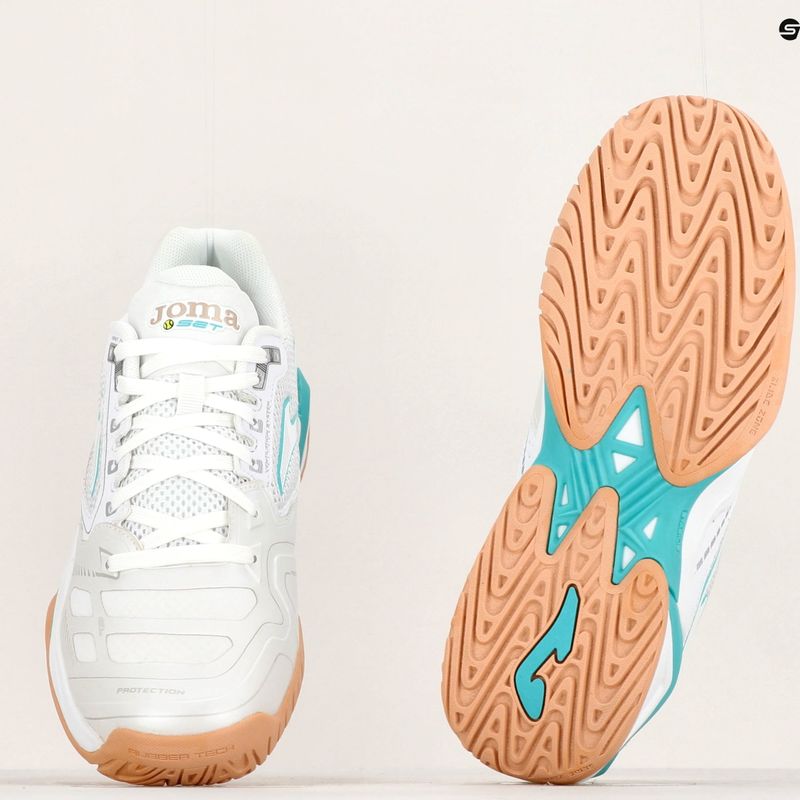 Joma T.Set női tenisz cipő fehér és kék TSELS2302T 13