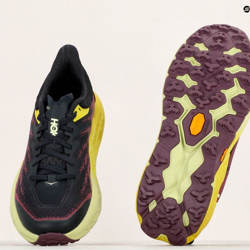 Női futócipő HOKA Speedgoat 5 kék grafit/evendens primrose 11