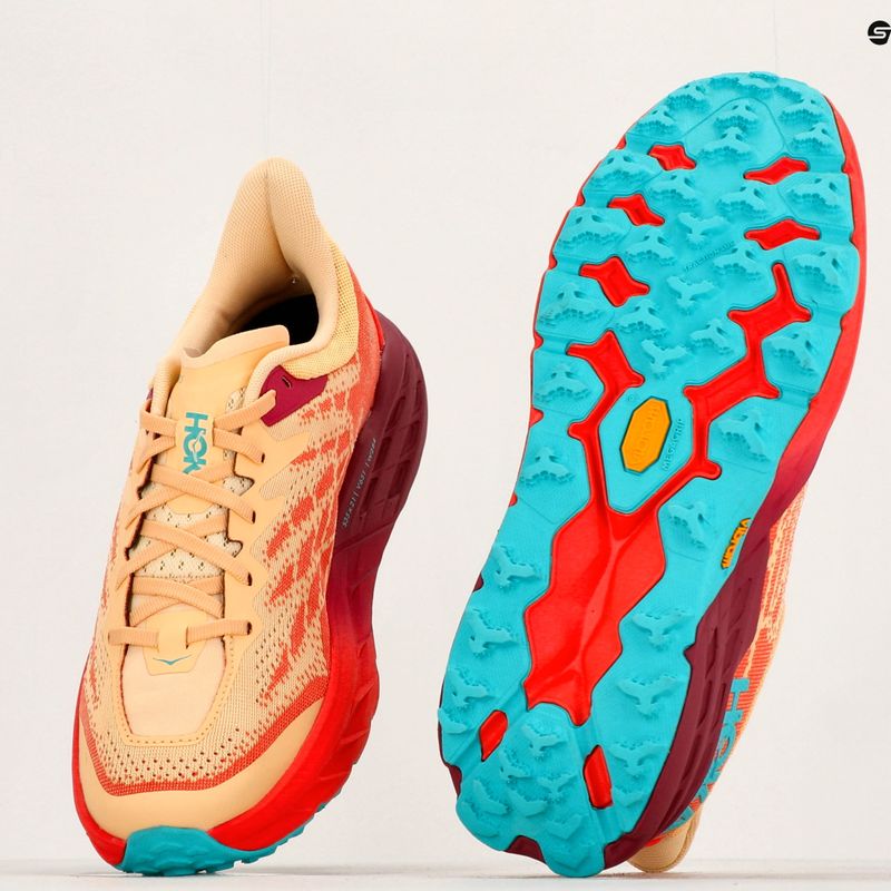 HOKA Speedgoat 5 impala/flame férfi futócipő 16