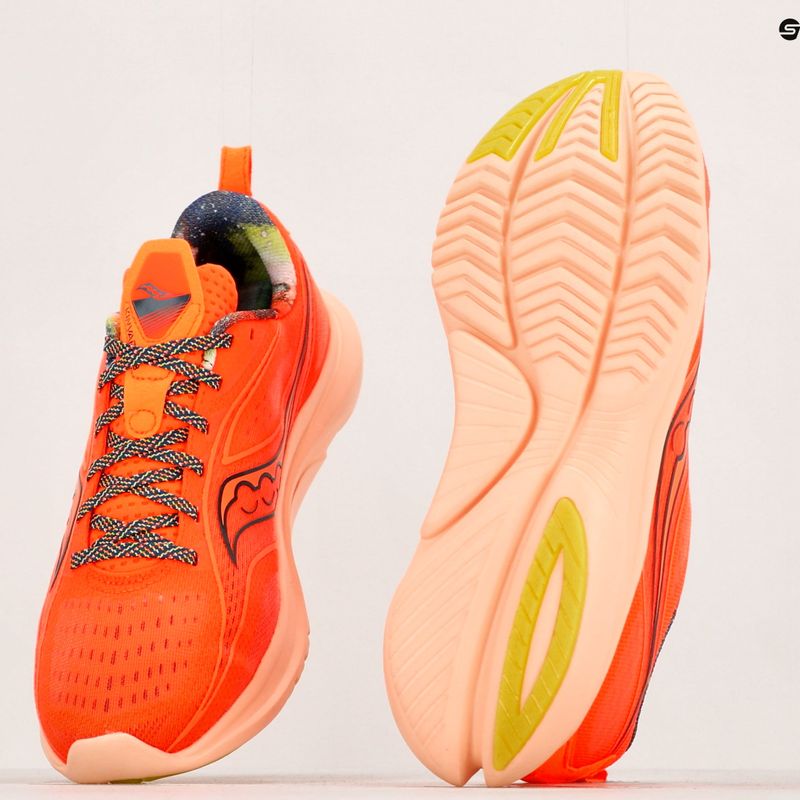 Férfi futócipő Saucony Kinvara 13 narancssárga 16