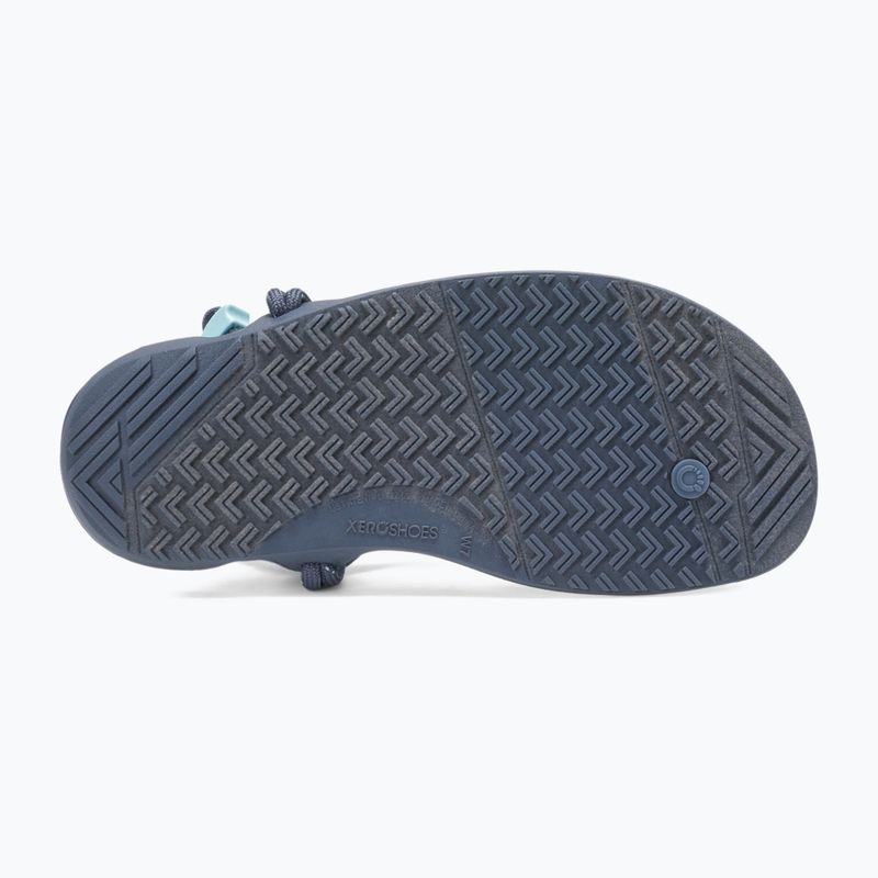 Női mezítlábas szandál Xero Shoes Aqua Cloud kék/glow 7